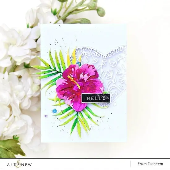 Hibiscus Garden 3D Die Set {5}