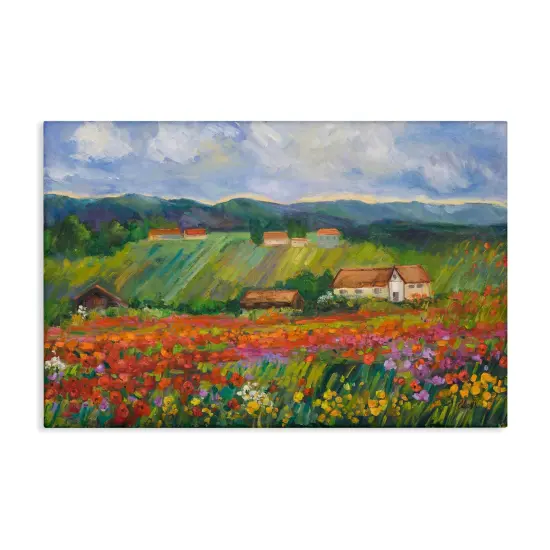 Stupell Industries Spring Glory Lush Meadow Canvas Wall Art Design by Alexi Fine {1}