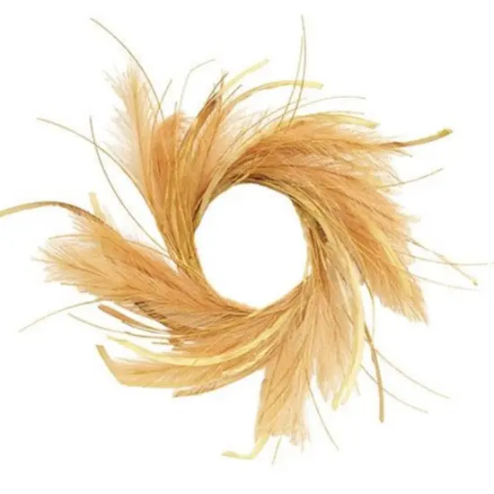 Pale Mellow Whisp Candle Ring {1}