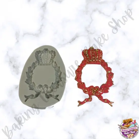 Royal Frame Crown Silicone Mold {1}