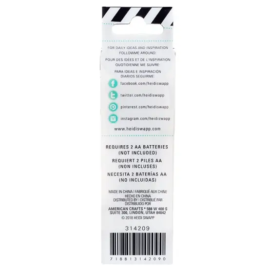 NEON LIGHTS - Heidi Swapp - WIRE - ORANGE - 8 FT 314209 by American Crafts {2}