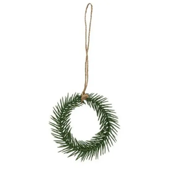 Small Pine Wreath Hanger 4" {1}