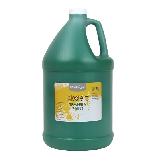 Little Masters&reg; Tempera Paint, Green, Gallon {1}