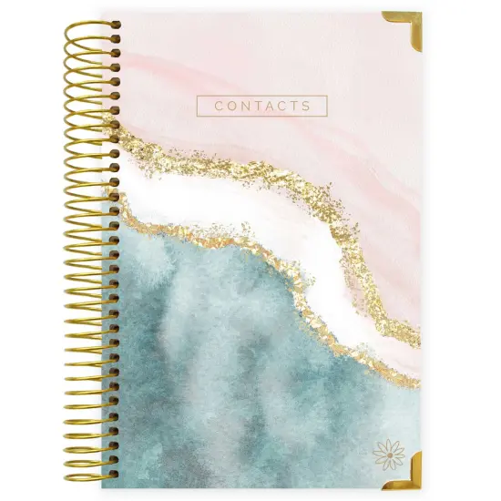 bloom daily planners Contact Book, 6" x 8.25", Daydream Believer {1}