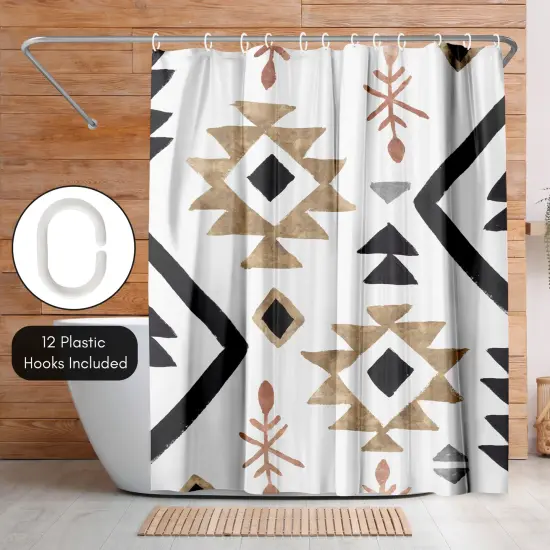 Rhythemics I by PI Creative Art Shower Curtain 71" x 74" {5}
