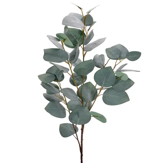 37" Artificial Green Eucalyptus Spray - Faux Greenery Stem (MTF23813) {2}