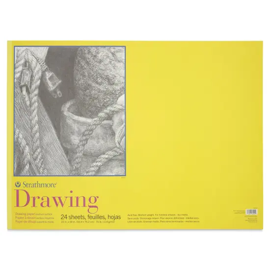 Strathmore 300 Series Drawing Pad - 22" x 30", Glue Bound, 24 Sheets {1}