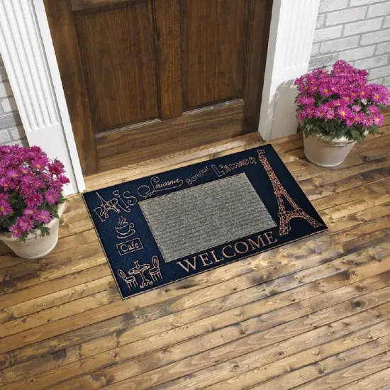 16''x32'' Paris Door Mat - 2 Colors! Silver {4}