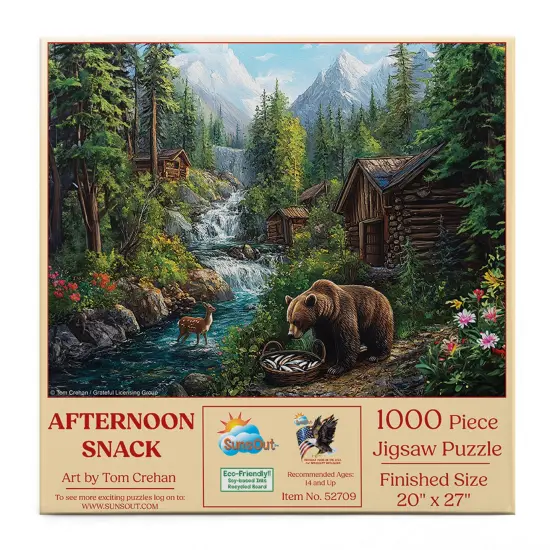 Sunsout Afternoon Snack 1000 pc Jigsaw Puzzle 52709 {4}