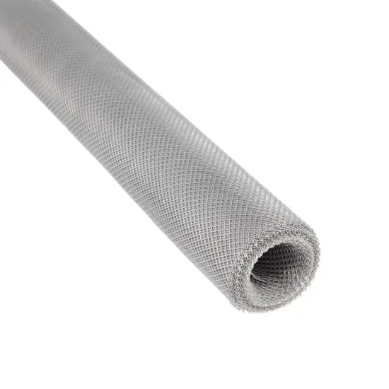 Creative Mark Fine 2mm Aluminum Wire Mesh Roll 19.68" x 9.84 ft, Woven Metal Mesh Screen for Sculptures, Sturdy & Pliable Structure, Ideal for Clay Plaster, Unique 3D Shape Transformations {3}