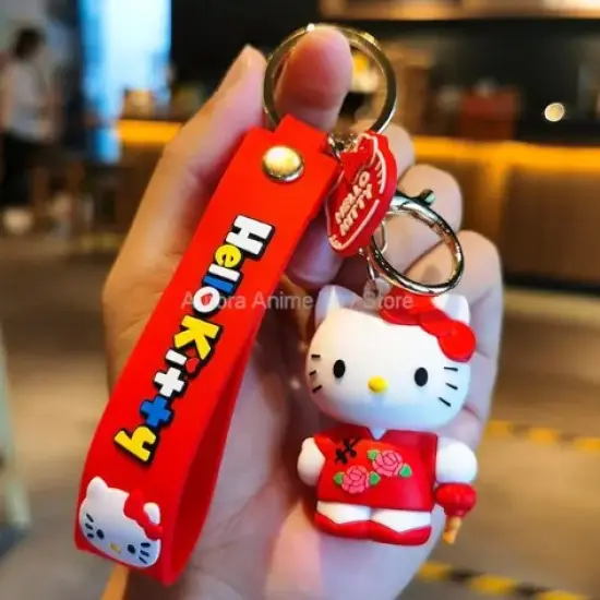 Cute Cat Key Chain 6 {3}
