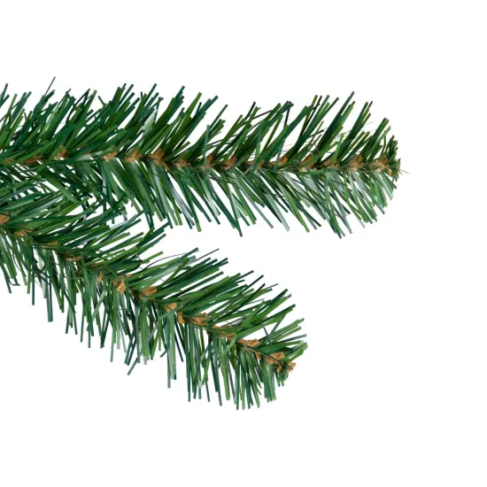 Northlight Real Touch&trade;️Pre-Lit Mixed Noble Spruce Artificial Christmas Tree - 6.5' - Clear Green {6}