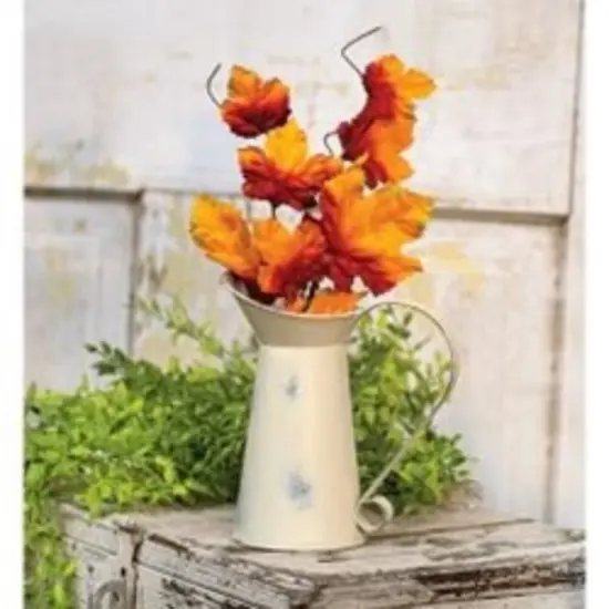 Silk Maple Leaves Spray 18" {2}