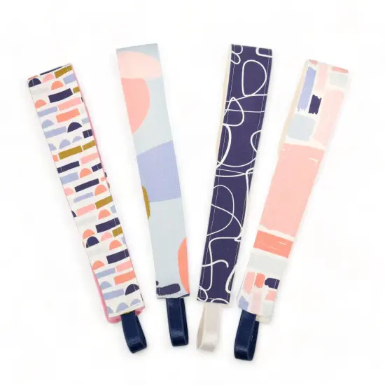 Crosscut Sewing Co.&reg; Headband Sewing Project Kit for Beginners Abstract blue {3}