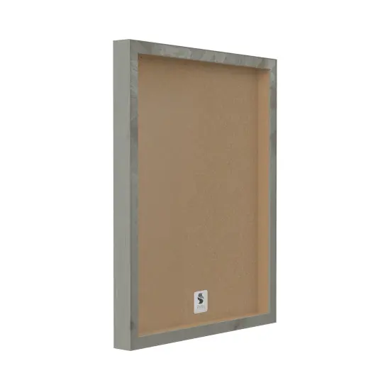 Stupell Industries Jabón y Aqua Frescos Framed Giclee Art Gray Framed {4}