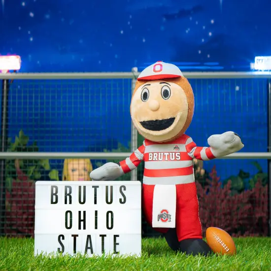 Bleacher Creatures Ohio State Buckeyes Brutus Buckeye 10" Mascot Plush Figure {2}