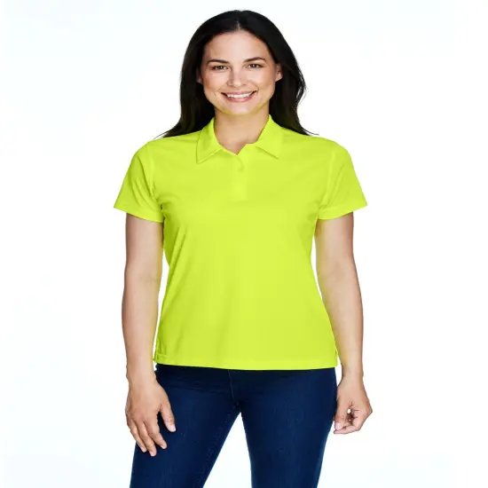 Team 365&reg; Ladies Command Snag Protection Polo SAFETY YELLOW {1}