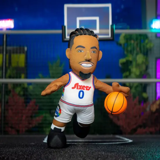 Bleacher Creatures Philadelphia 76ers Tyrese Maxey 10" Plush Figure (City Edition '24-'25) {6}