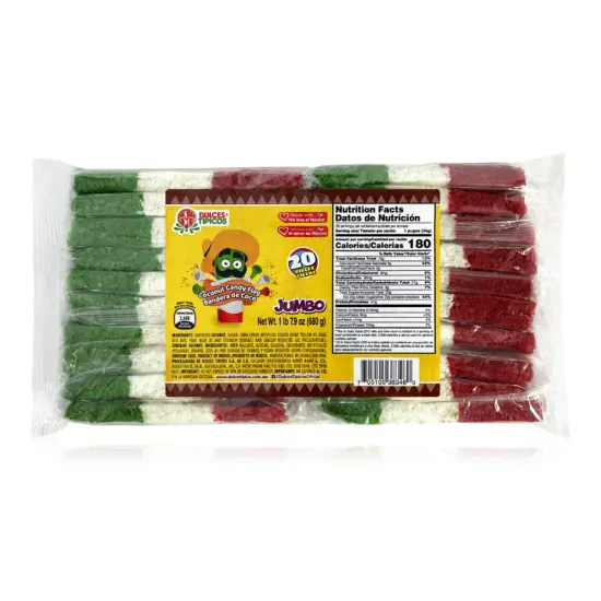 Tipicos Bandera Jumbo Bolsa 20ct {1}