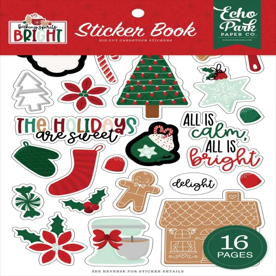 Echo Park Sticker Book-Baking Spirits Bright {1}