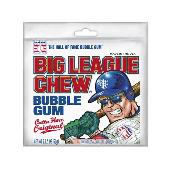 Big League Chew Gum Original | 2.12oz, 12ct {1}