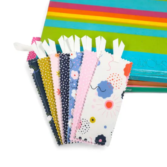 Crosscut Sewing Co.&reg; Bookmark Sewing Project Kit for Beginners Cozy floral {4}