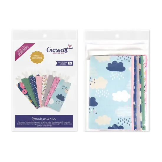 Crosscut Sewing Co.&reg; Bookmark Sewing Project Kit for Beginners Rainbows {2}