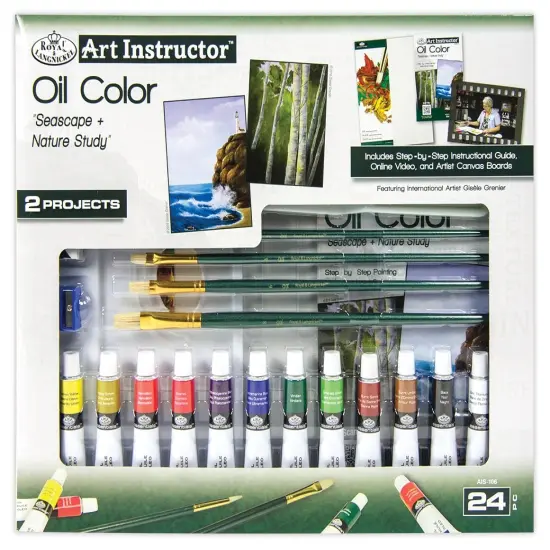 Art Instructor Large Artist Activity Set-Oil Paint {1}