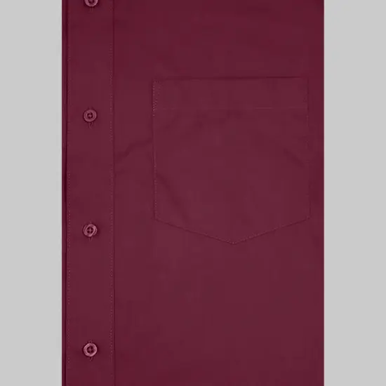 Burgundy Slim Fit Polo Shirt {6}