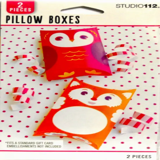 Studio112 Warm Character Pillow Boxes {1}