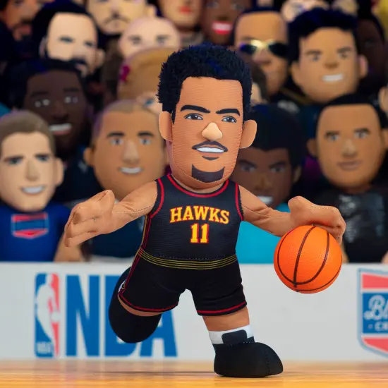 Bleacher Creatures Atlanta Hawks Trae Young 10" Plush Figure (Black Uniform) {4}
