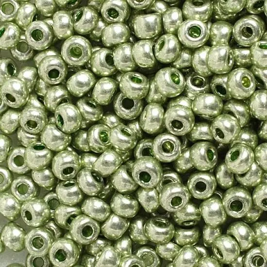John Bead 6/0 Metallic Solgel Czech Glass Seed Beads, 500g Light Yellow {1}
