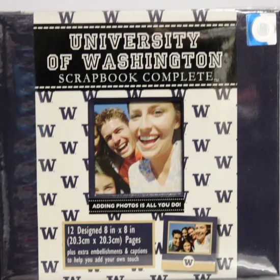 University Of Washington Complete 8 x 8 Officially Licensed Scrapbook {1}