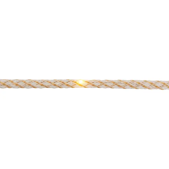 Northlight Pre-Lit Battery Operated Rope Christmas Garland - 6.75' x .25" - Warm White Lights {6}