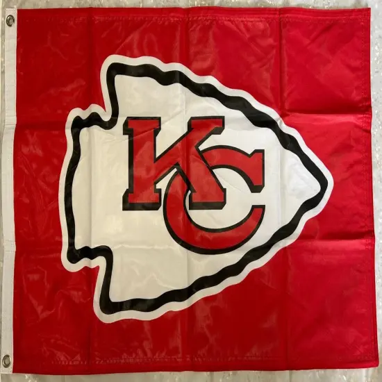 Kansas City Chiefs Flag 2x3 Logo 2 Sided {1}