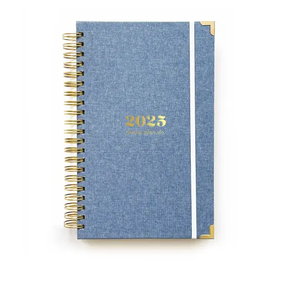 2025 dream.plan.do. planner &ndash; fave jeans | 12 month weekly planner by lake + loft {1}