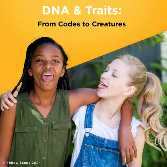 Yellow Scope DNA & Traits Science Kit for Kids, STEM Kits for Girls and Boys, Educational & Fun Holiday Gift for Ages 8-14 {5}