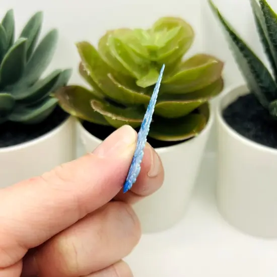 1, 4 or 20 Pieces: Blue Filigree Christmas Tree - Double Sided {4}