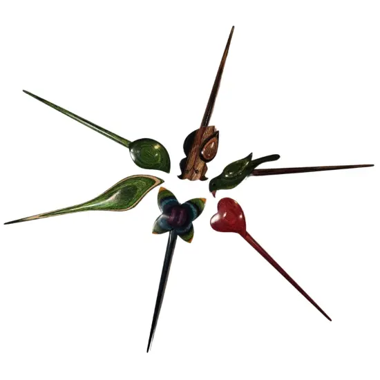 My Two Ladies | Shawl Pin Set | 6 Pieces | w/custom case {5}