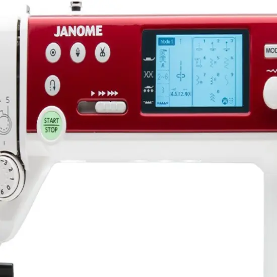 Janome Memory Craft 6650 Sewing and Quilting Machine {4}