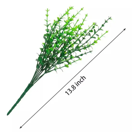 Artificial Eucalyptus Stems Plants Greenery Decor Leaves {6}