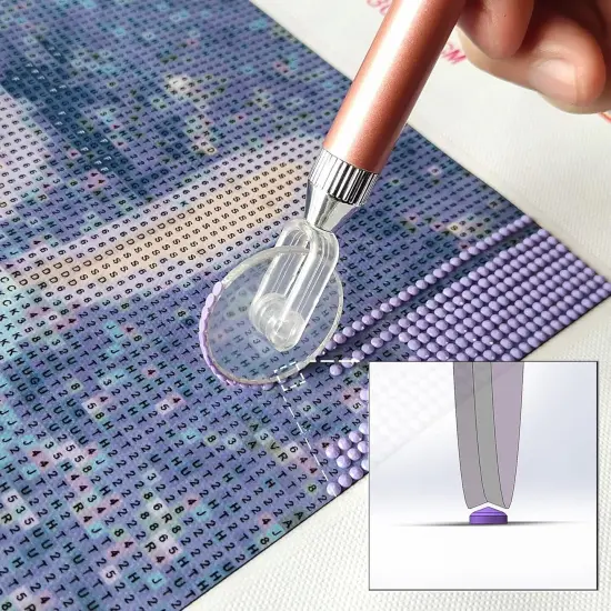 Diamond Painting Wheel Tools with Groove {1}