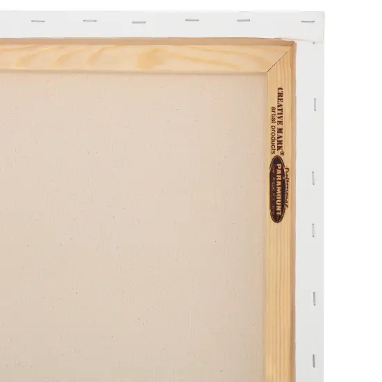 Paramount Professional Gallery Wrapped Canvases for Painting, Pack of 3 Heavy-Duty Stretched Canvas, Unbleached 100% Cotton, 1-13/16 Deep, Acid-Free, Triple-Primed, Medium-Tooth Surface {6}