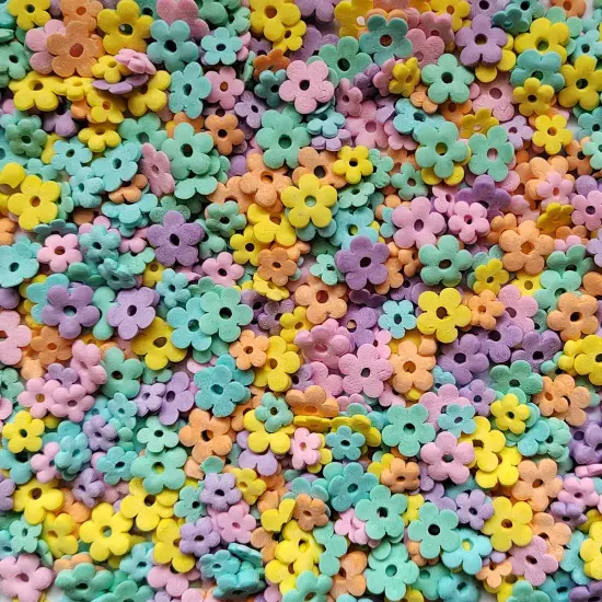 Edible Spring Flowers Sprinkles Ice Cream Sprinkle Sugar Candy Baking Cake Cupcake Toppers Cookie Donut Dessert Decoration 2.47 Ounces {1}