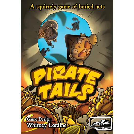 Skybound: Pirate Tails - A Squirrley Game Of Buried Nuts, Collection Game, Ages 8+, 2-5 Players {4}