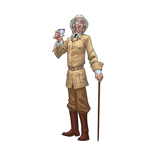 Island of Doctor Lucky - Strategy & Luck Family Boardgame, Ages 12+, 2-8 Players {5}