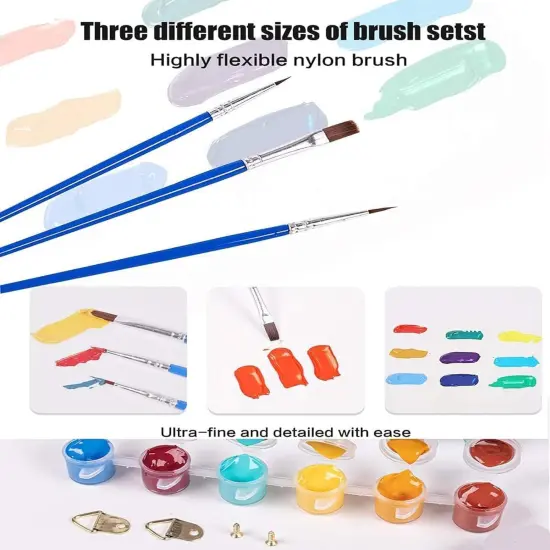 15.7x15.7inch - 4pcs Adult Paint by Number Kits(Dragon) {4}