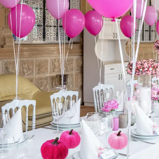 Set of 16 Faux Assorted Velvet Pumpkins {5}