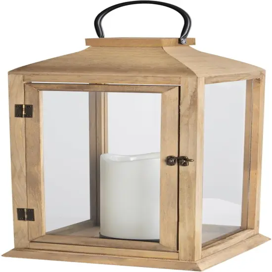 27.5in IP65 Waterproof Lantern with Flameless Candles,Extra Large Lanterns Decorative {5}