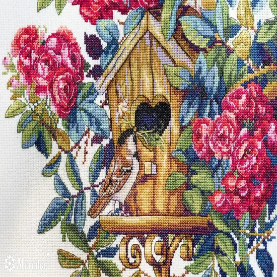 Rose Bush K-150 Counted Cross-Stitch Kit {2}